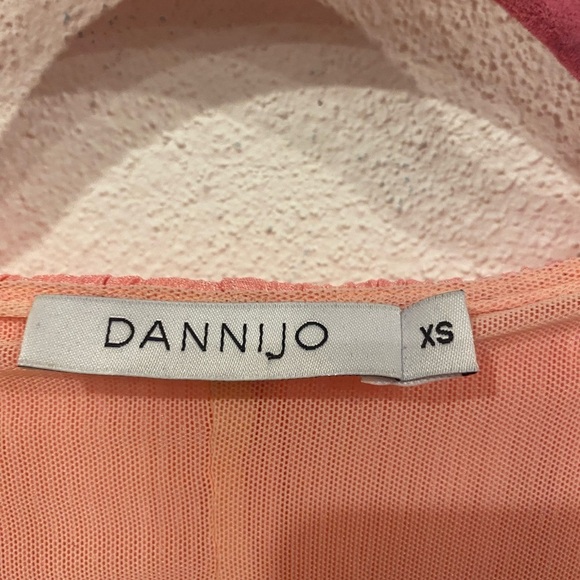 Dannijo Bell Sleeve Bodysuit Size XS EUC - Picture 3 of 4